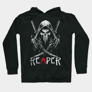 Reaper: The Dark Guardian | Grim Reaper Dark Art Nior Hoodie